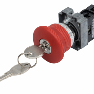 (Ronis n° 455) Emergency stop push button with key Φ40mm