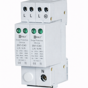 DV1-C40M4(S) Pluggable Multi-pole SPD