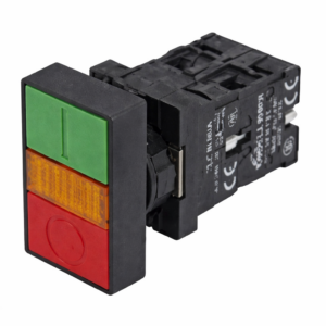 Direct Double Square Head Switch With Light Resistance Type LA167-B2