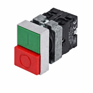 Square Head Double Key Push Button Switch