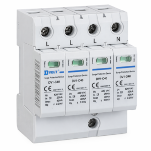 DV1-C40/ 4(S)Pluggable Multi-pole SPD