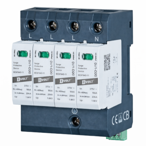 DV1-D20/4(S)Pluggable Multi-pole SPD