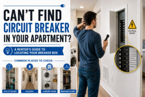 can't find circuit breaker in apartment
