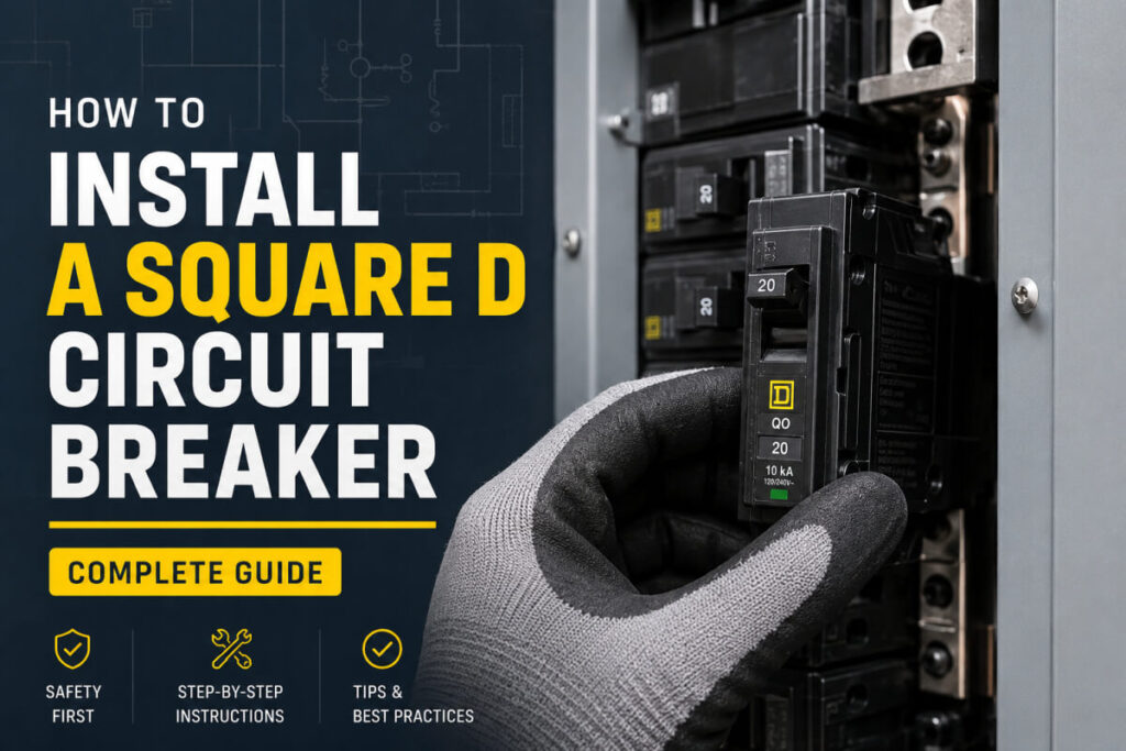 How to Install a Square D Circuit Breaker: Complete Guide