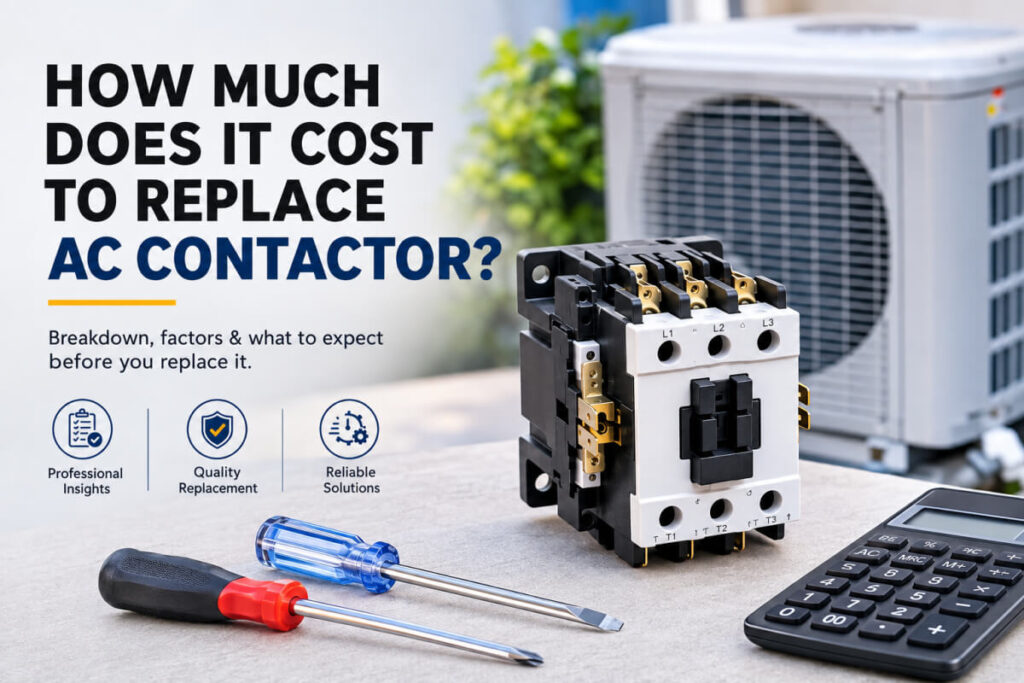 How Much Does It Cost to Replace AC Contactor