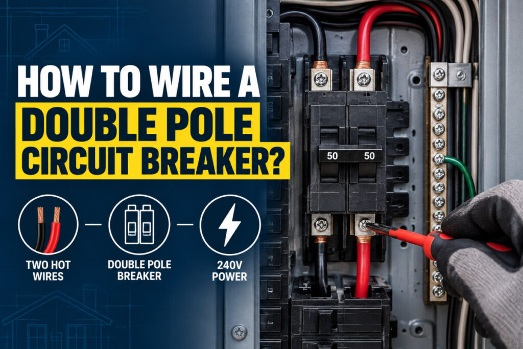 How to Wire a Double Pole Circuit Breaker